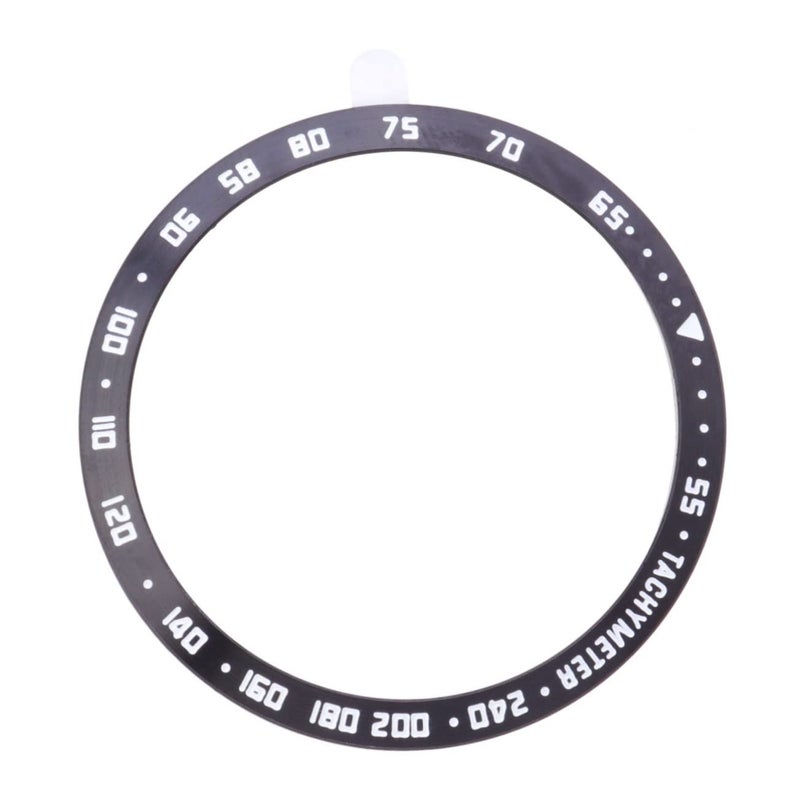 Frontier Watch Bezel Ring Black Steel Protective Cover with White Lettering - Image 2