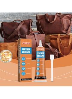 Jakehoe Leather Adhesive,Leather Fabric Sofa Adhesive, Waterproof Seamless Repair Bonding Effect 50ml  - Image 1