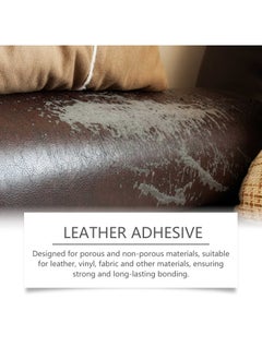 Jakehoe Leather Adhesive,Leather Fabric Sofa Adhesive, Waterproof Seamless Repair Bonding Effect 50ml  - Image 3