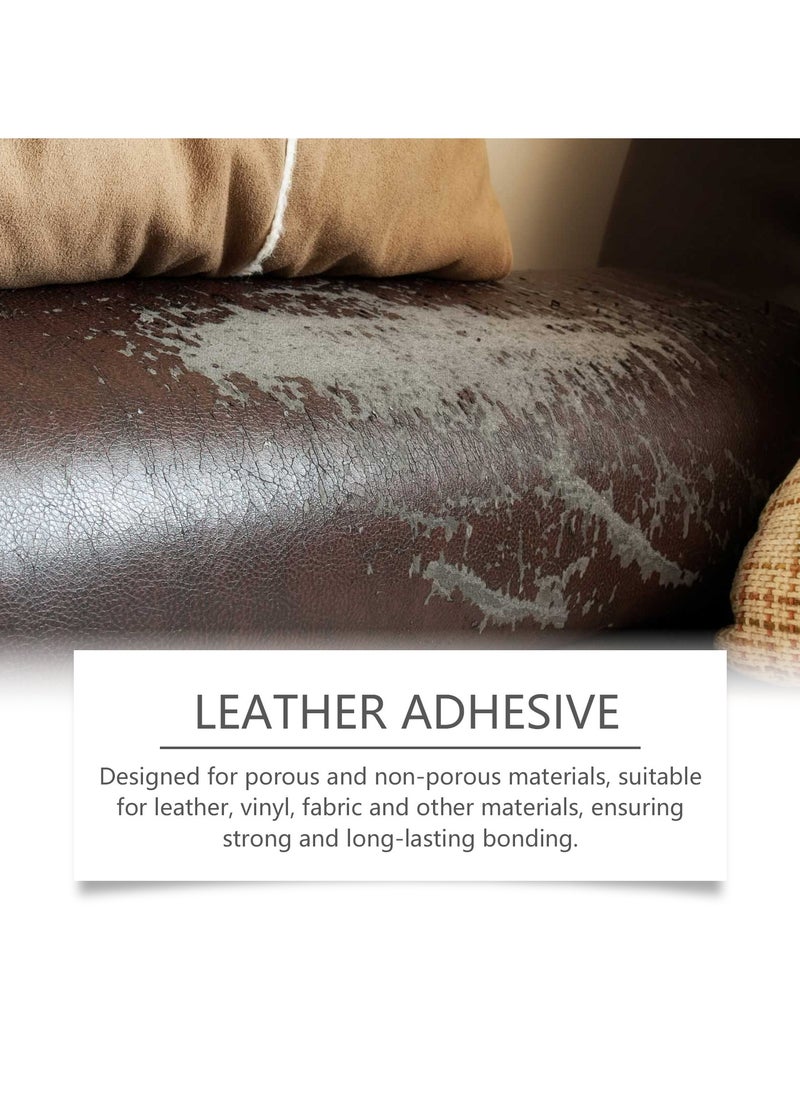 Jakehoe Leather Adhesive,Leather Fabric Sofa Adhesive, Waterproof Seamless Repair Bonding Effect 50ml  - Image 3