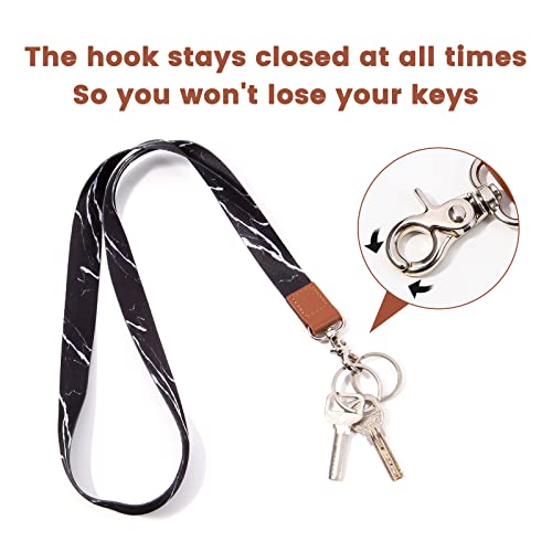XCHIN Lanyards for Keys, Keychain Long Lanyard for Women Men, Cute Neck Lanyard for ID Badges Wallet - Image 3