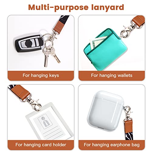 XCHIN Lanyards for Keys, Keychain Long Lanyard for Women Men, Cute Neck Lanyard for ID Badges Wallet - Image 2