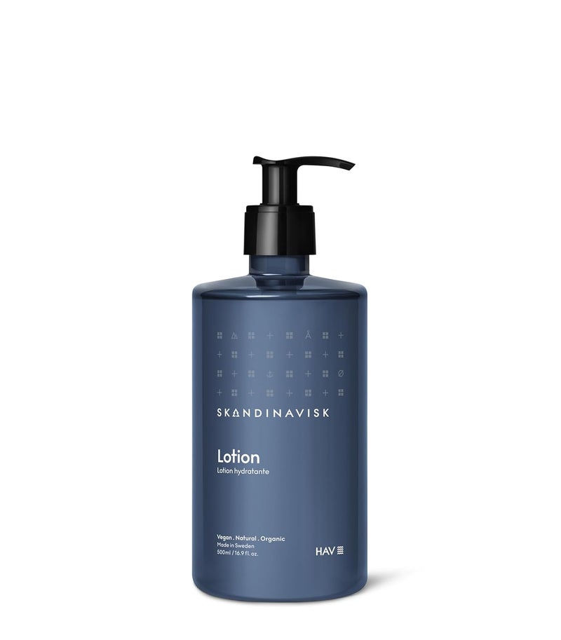 Skandinavisk HAV ‘Sea’ Hand Body Lotion, Salt spray and sea kelp, hawthorn and beach rose, 16.91 fl. oz.