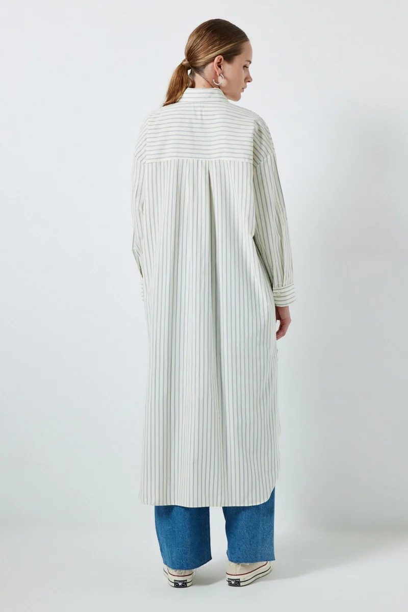 Touche Striped Long Shirt