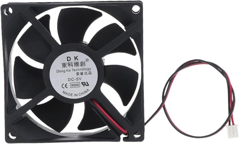 80mm 8025 12V 5V 24V Computer Cooling Fan 3300RPM 2 Pin XH 2 54 For Desktop PC Case - Image 2