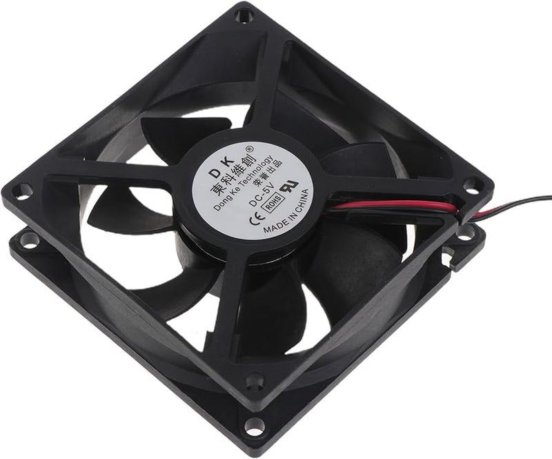 80mm 8025 12V 5V 24V Computer Cooling Fan 3300RPM 2 Pin XH 2 54 For Desktop PC Case - Image 4
