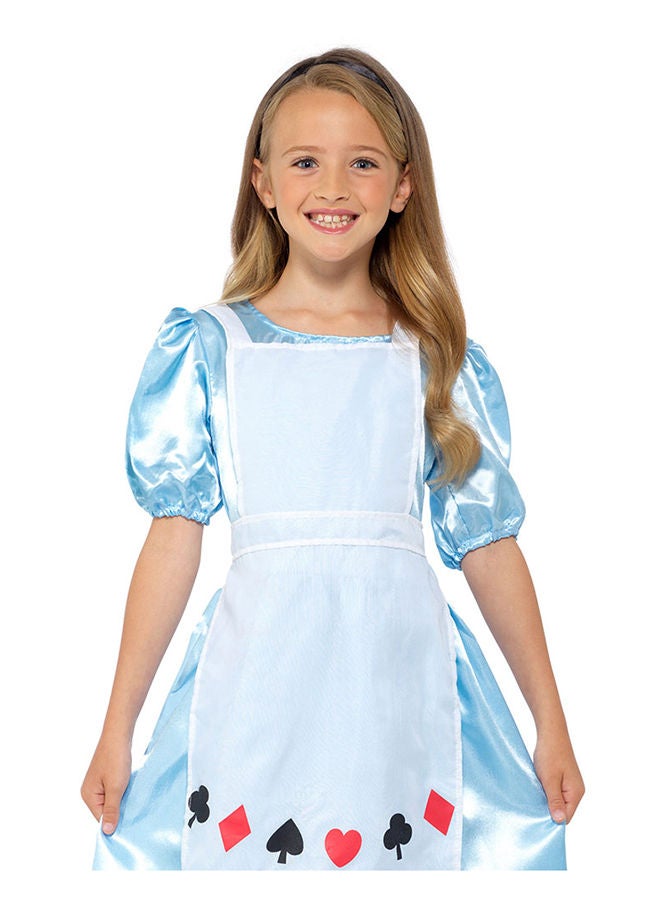 MAD TOYS Alice in Wonderland Book Week and World Book Day, Roleplay Theme Party Child Costumes, Girls Costume Set Ages from 3 to 10 Years - Image 3