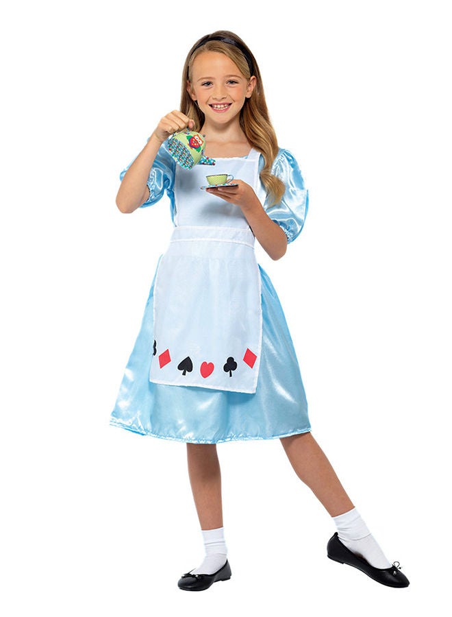 MAD TOYS Alice in Wonderland Book Week and World Book Day, Roleplay Theme Party Child Costumes, Girls Costume Set Ages from 3 to 10 Years - Image 2