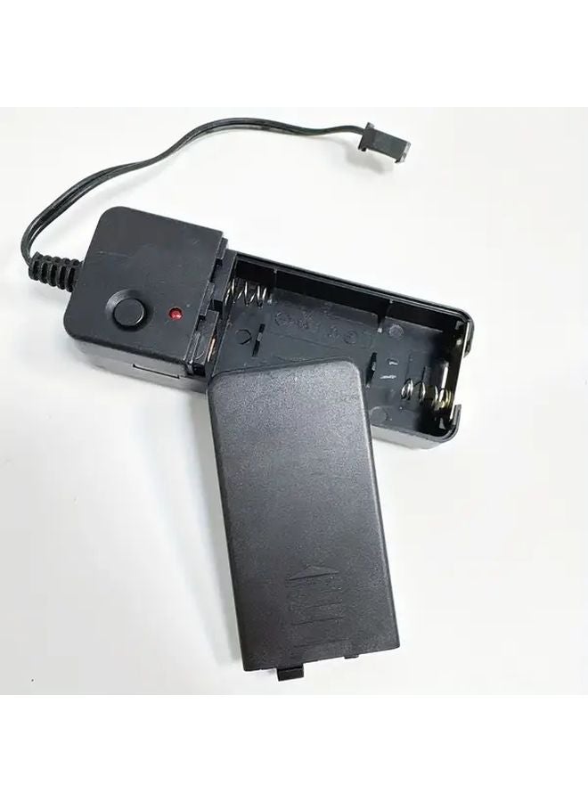 1 قطعة 4 في 1 تحكم مضغوط في ضوء الفلورسنت لمصباح الأشعة فوق البنفسجية الأسود - Image 4