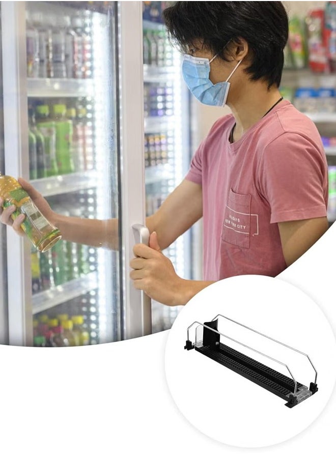 Automatic Can Dispenser  Fridge Kitchen Cupboard Pantry Countertop Storage  Soda Pop Cans Organiser Automated Drinks Pusher Glide Holder Rack Standard Size 330ml 440ml 500ml