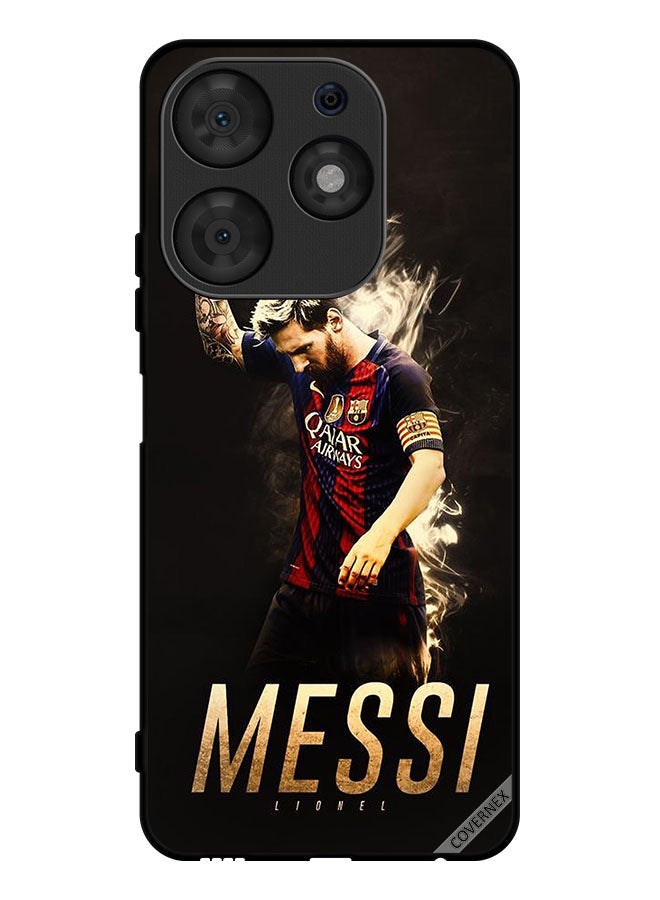 Covernex Protective Case Cover For Tecno Spark 10 Pro Lionel Messi Vintage - Image 1
