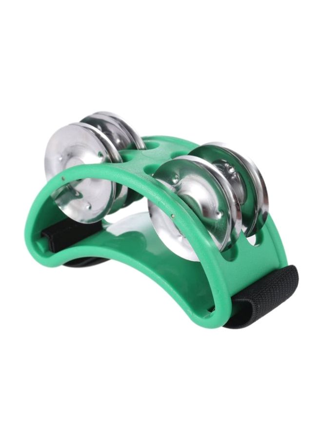 NIBEMINENT Foot Tambourine With Metal Jingle Bell