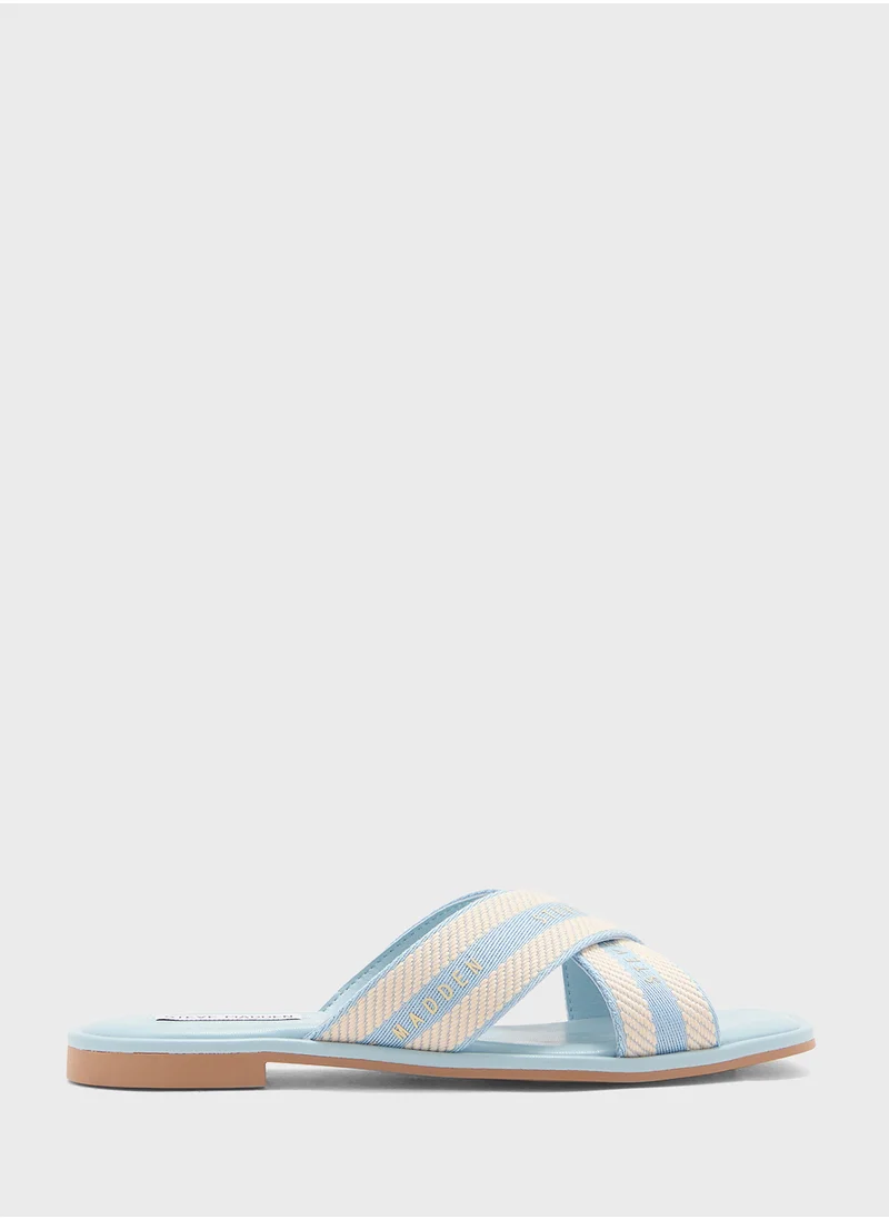STEVE MADDEN Arrows Multi Strap Flat Sandals