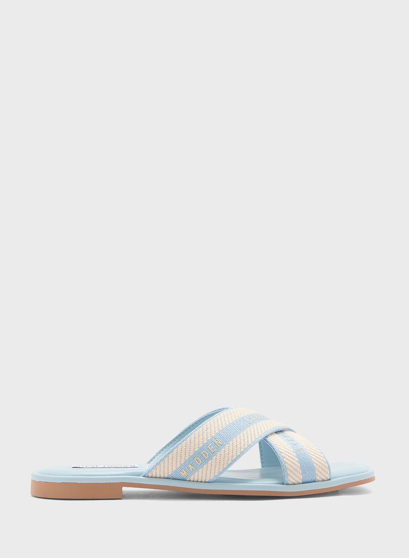 STEVE MADDEN Arrows Multi Strap Flat Sandals  - Image 1