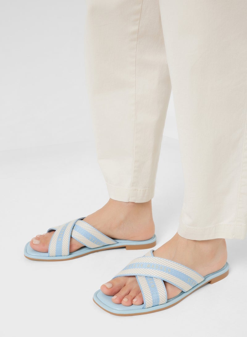 STEVE MADDEN Arrows Multi Strap Flat Sandals  - Image 5