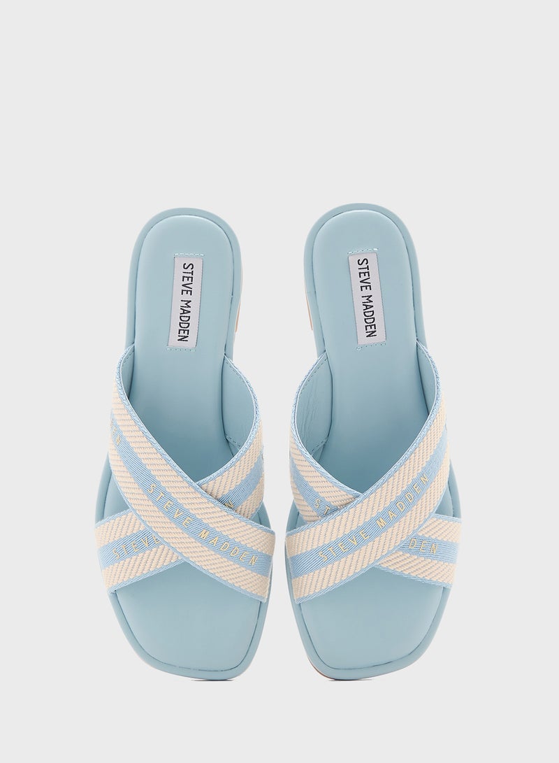 STEVE MADDEN Arrows Multi Strap Flat Sandals  - Image 4