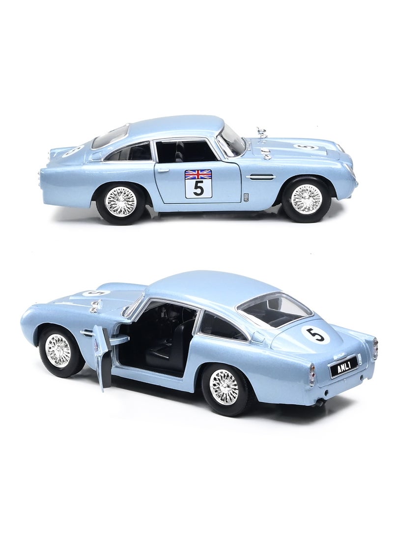 Motormax 1:24 Scale Aston Martin DB5 Classic Die-Cast Model Car – Vintage British Sports Car Collectible - Image 3