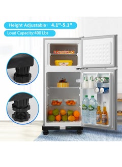 Mini Fridge Stand Anti Vibration Pads Universal Adjustable Base for Washer and Dryer with 4 Strong Feet Multi Functional Washer and Dryer Pedestals and Mini Refrigerator Stand Black - pzsku/ZEF5071D981F819C1F3C1Z/45/_/1718690791/f8a19704-7969-4b3c-b3c1-e1712f4c19e4