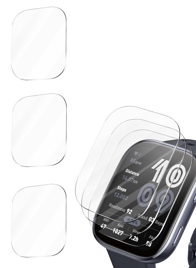 واقي شاشة لساعة Apple Watch Series 11/10 مقاس 42 مم، غشاء TPU مرن ذاتي الشفاء، مضاد للخدش، شفاف عالي الدقة، عبوة من 3 قطع - Image 1