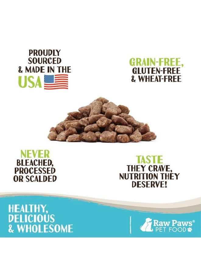 روو باوز طعام الكلاب والقطط المجفف بالتجميد من Raw Paws - وصفة لحم البقر، 16 أونصة - صنع في الولايات المتحدة الأمريكية - طعام الكلاب المجفف بالتجميد - طعام الكلاب الخام المجفف بالتجميد - طعام الكلاب الخام المجفف بالتجميد - طعام الكلاب الخام المجفف بالتجميد - طعام الكلاب الخام - طعام القطط المجفف بالتجميد - Image 2