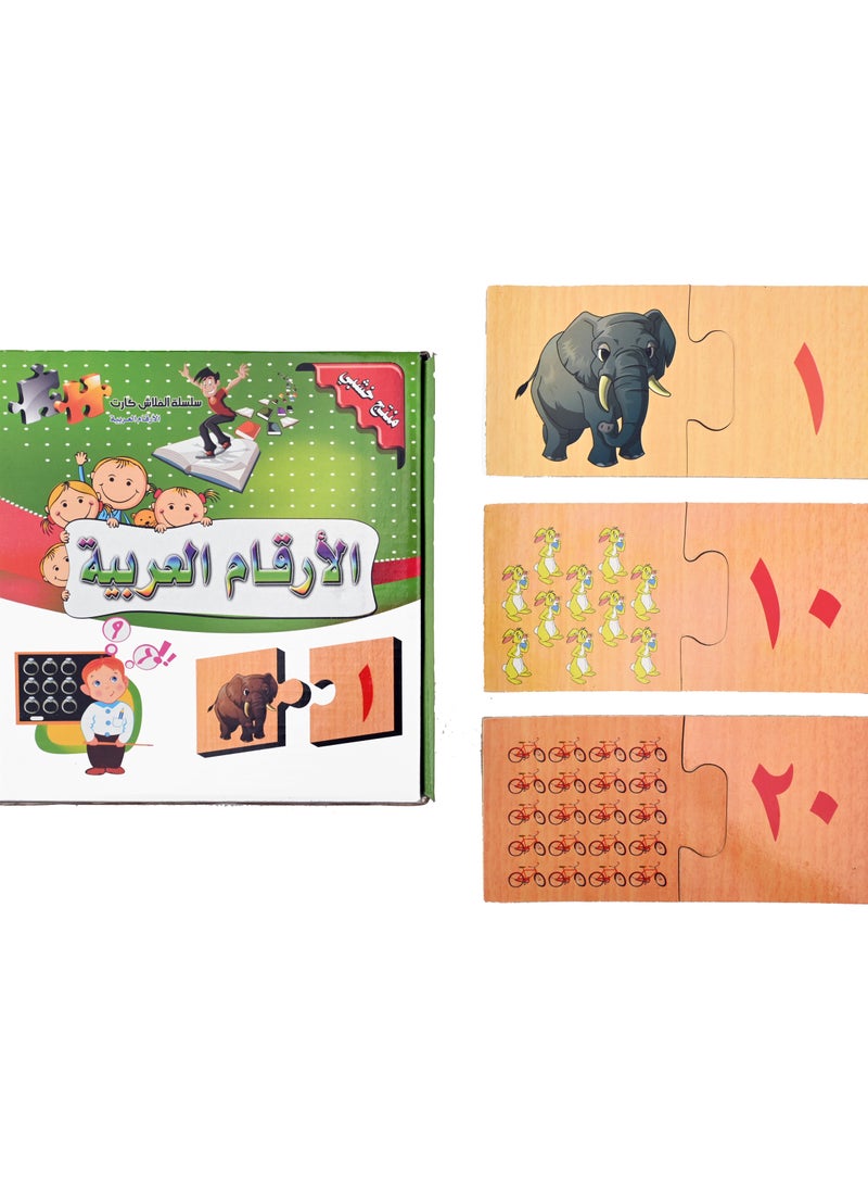 سلسلة الفلاش كارت الارقام العربية - Image 2