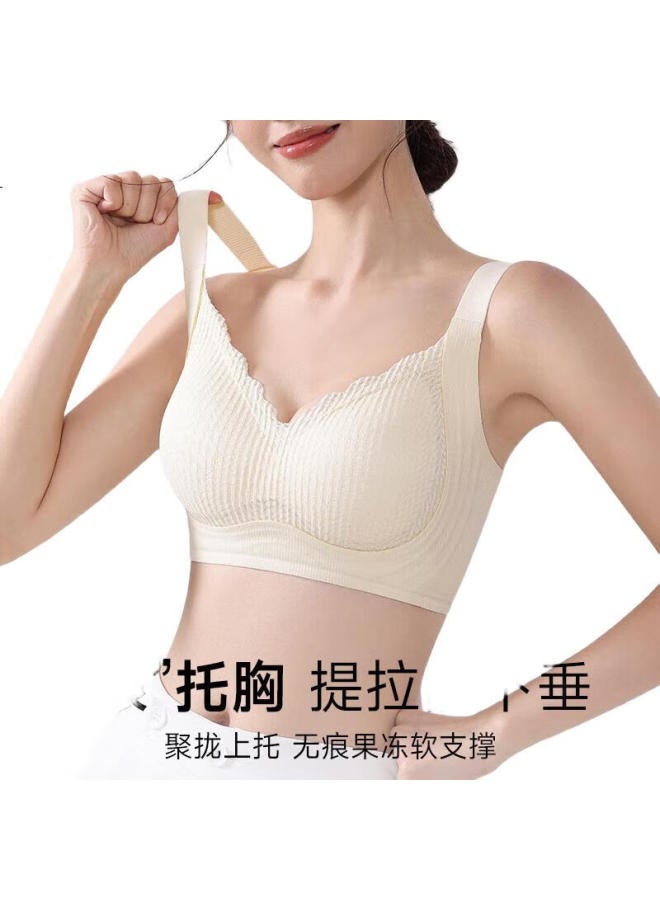 Fenton Autumn/Winter New Women'S Underwear Soft Support Seamless Wire-Free Push-Up Bra Lift And Support Anti-Sagging Bra - Image 2