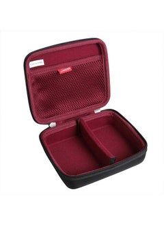 Hermitshell Hard Travel Case For Wahl Professional 8061100 8164 5Star Series Rechargeable Shaver Shaper (Black+Maroon)  - Image 4