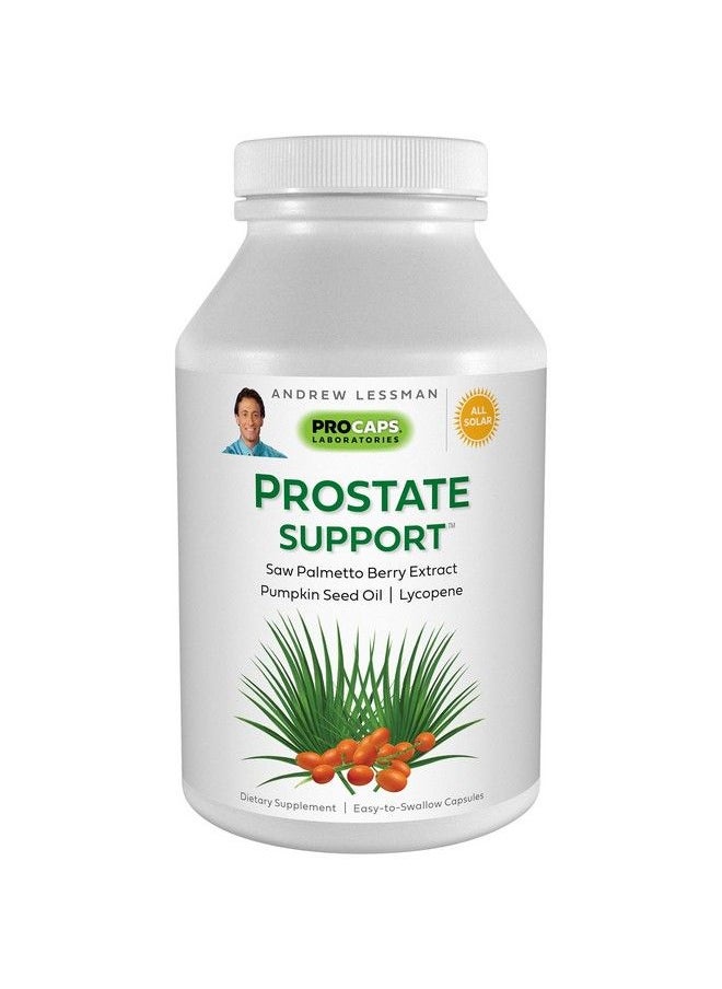 Andrew Lessman - Prostate Support 60 Softgels Saw Palmetto Pumpkin Seed Oil Lycopene Key Nutrients To Support Prostate Health And Urinary Bladder Function. No Additives. Easy To Swallow Softgels - Image 1