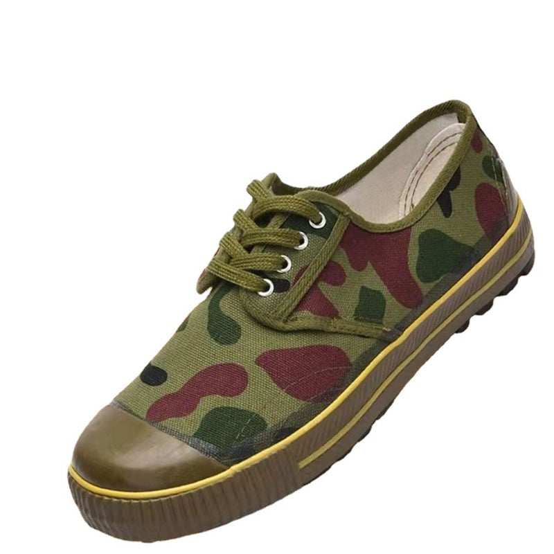 Breathable Anti-slip Canvas Low Top Sneakers - Image 5