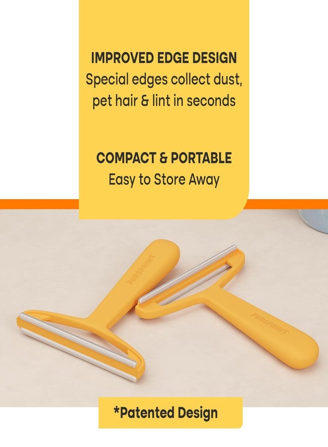 Fursprint Pro Pet Hair Removal Tool – Dog & Cat Hair Scraper for Carpet, Couch, and Car – Reusable Carpet Hair Removal Tool & Fur Scraper for Upholstery, Rugs, Furniture, and Car Interiors - Image 4