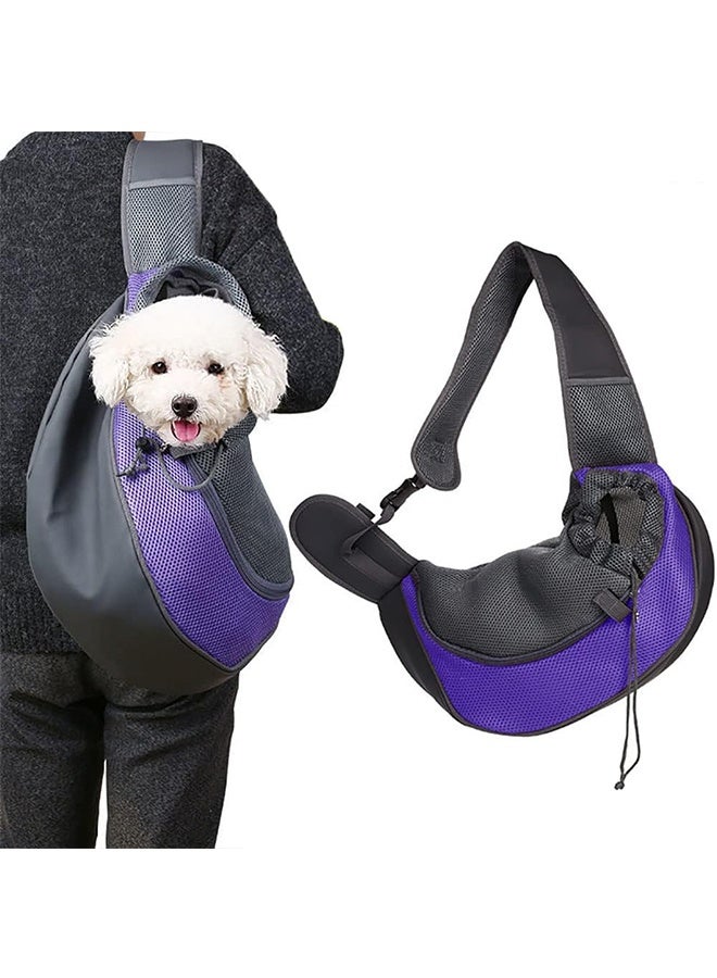 JCB CHIC حقيبة ظهر لنقل الحيوانات الأليفة، حقيبة ظهر قابلة للتعديل لنقل القطط والكلاب، حقيبة سفر سهلة الاستخدام للرحلات والتخييم للكلاب والقطط والجراء الصغيرة والمتوسطة الحجم (L) - Image 1