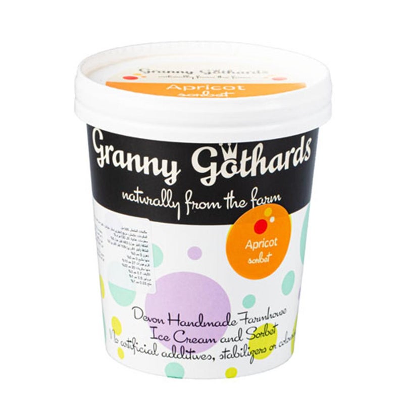 Fruit Sorbet, Apricot - 500ml , UK