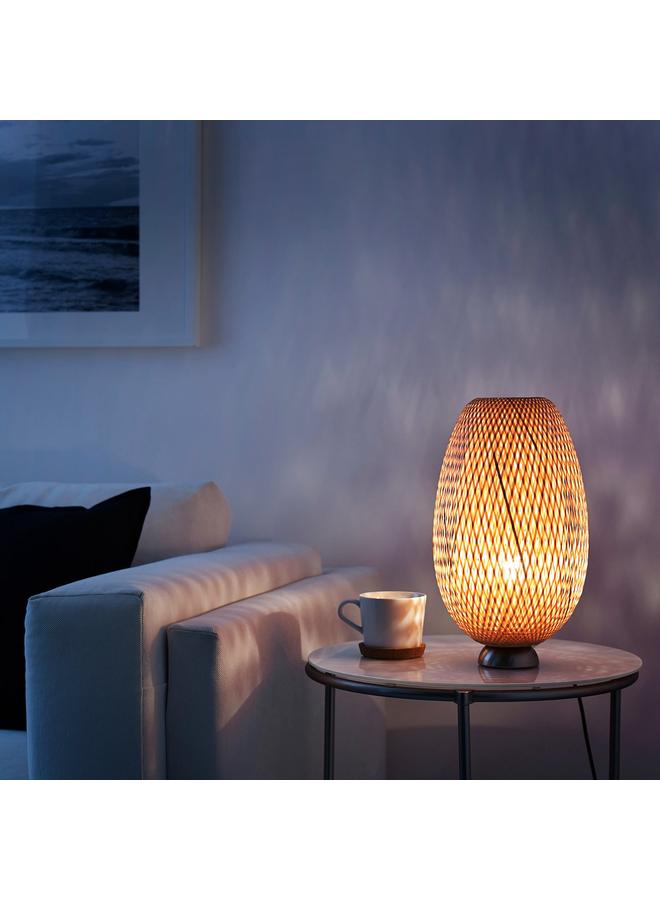 erorex Table Lamp, Bamboo/Handmade - Image 3
