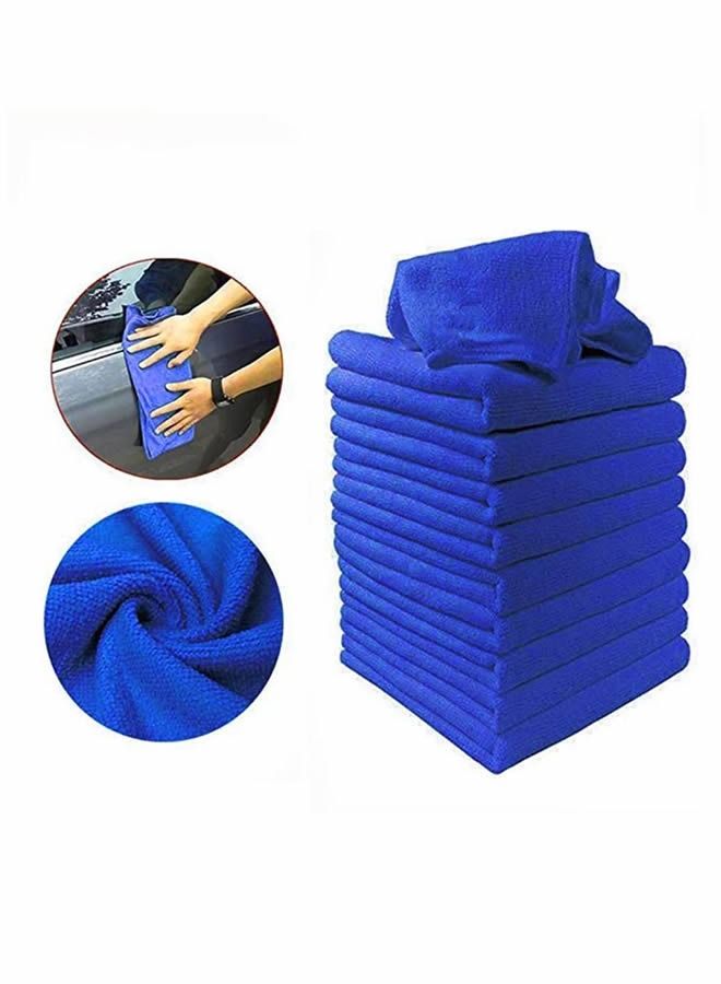 Generic 10-Piece Car Soft Microfiber Absorbent Wash Cleaning Polish Cloth  - Image 2