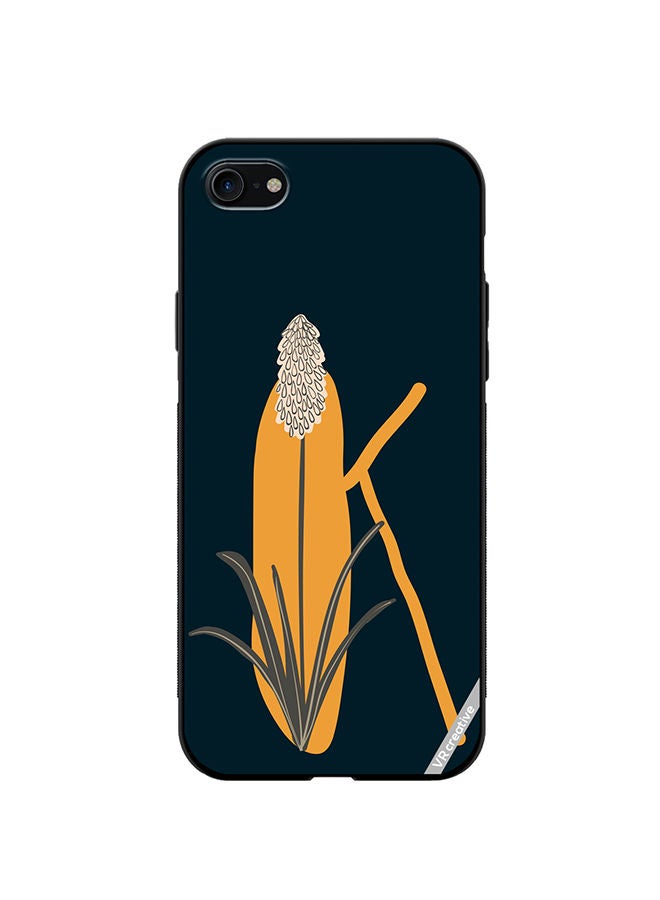 VR CREATIVE غطاء حماية واقٍ لهاتف أبل آيفون 7/8/SE 2020 بتصميم الأبجدية K متعدد الألوان - Image 1