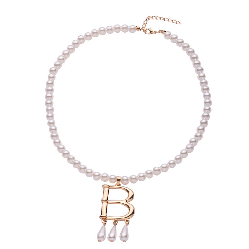 GRACEART Anne Boleyn Faux Pearl Necklace (Style-01 (Necklace)) - Image 2