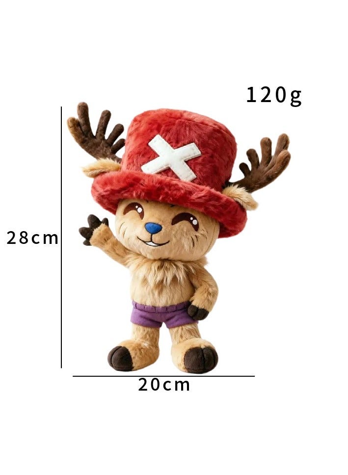 general Chopper Plush Toy Cute One Piece Anime Stuffed Plush Doll Soft Companion Gift for Kids Fans and Home Decor - Image 2