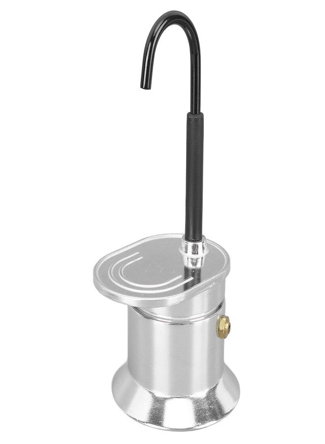 HAOHIZE Single Tube Pot,1 Cup 50ML Stovetop Espresso Pots Aluminum Alloy Spout Stovetop Italian Coffee Maker for Outdoor Parties Travel 8.5x17cm/3.3x6.7in - Image 1