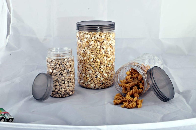 Filox Kitchen Storage Containers Set AirTight BPAFree Multipurpose Jar Set Grocery Kitchen Container Set 12 - Image 3