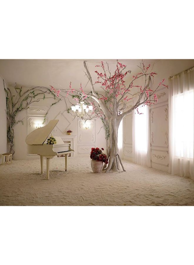 Y&D 3D Piano  Wallpaper Multicolour - Image 1