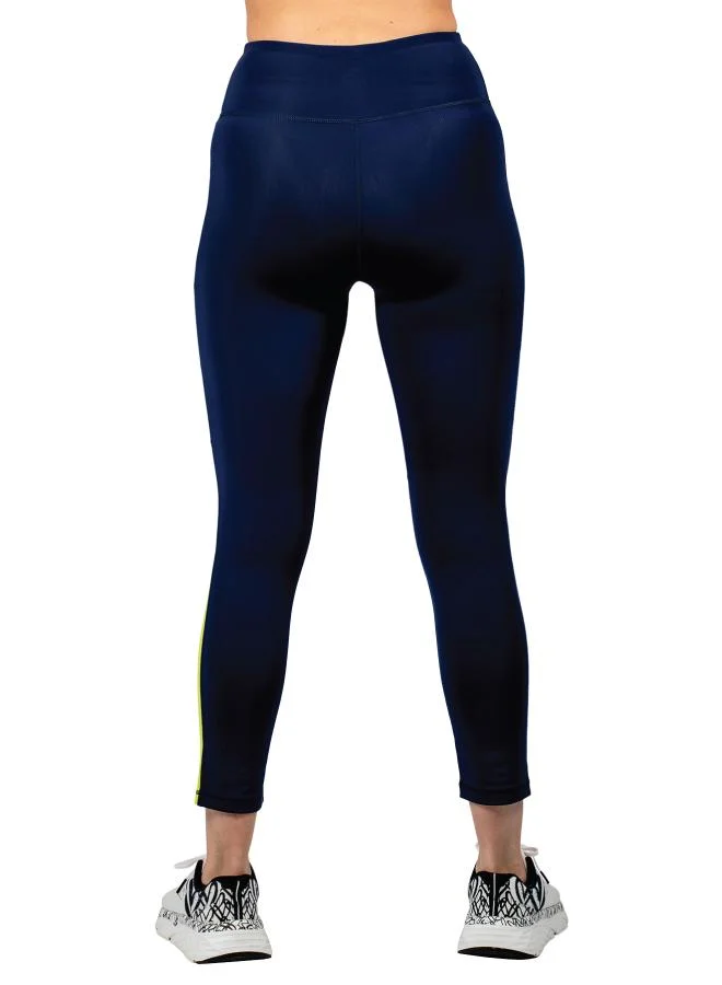 ZAECY Women's Mid-Rise Crop Leggings