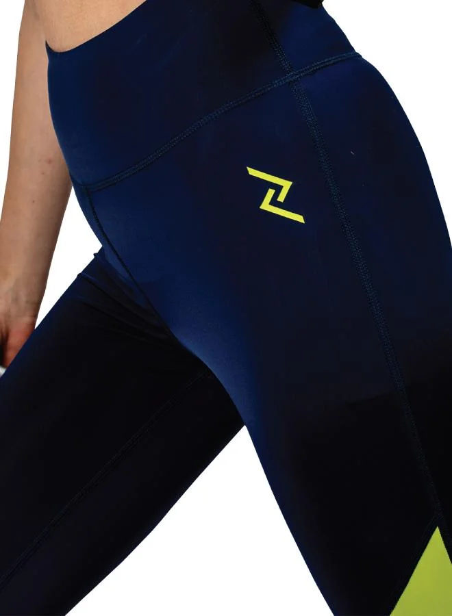 ZAECY Women's Mid-Rise Crop Leggings