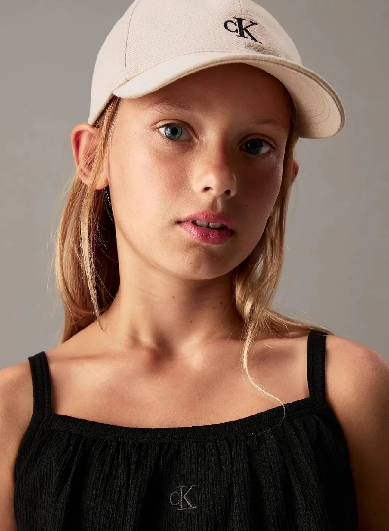 Calvin Klein Jeans  Loose Crinkle Strap Top for Women | Best Price UAE