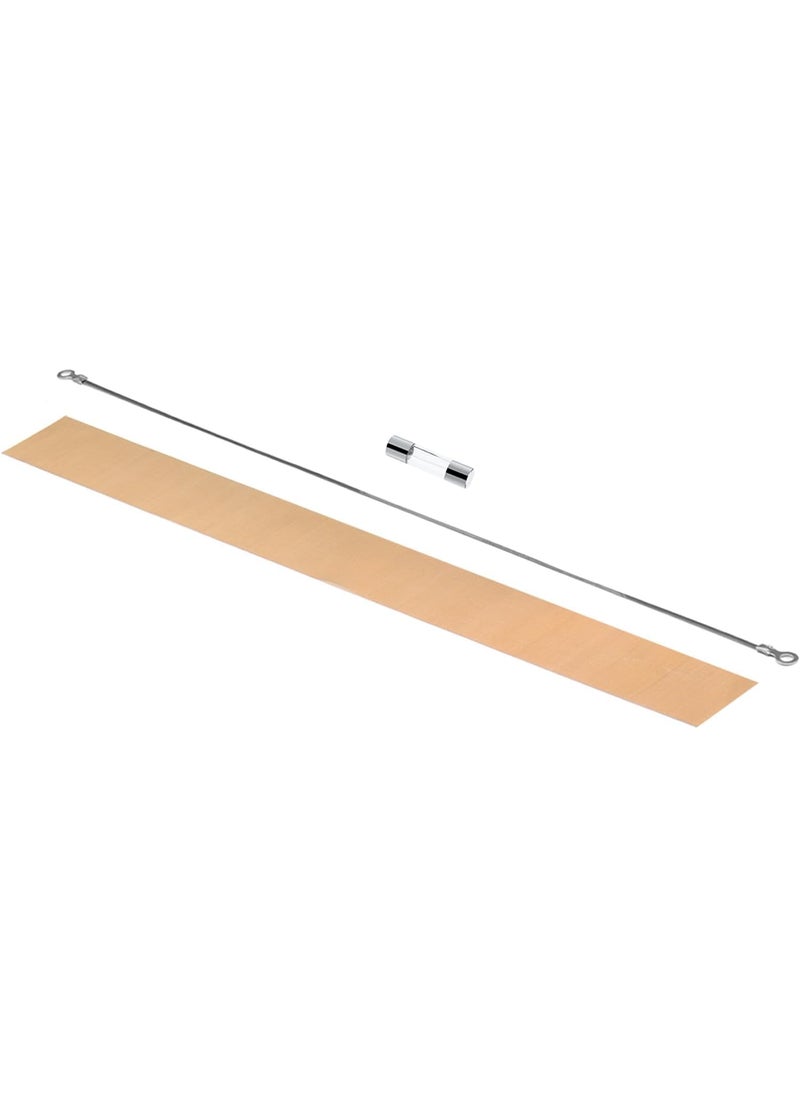 Lazybeee Lazybeee 2Pack 10inch Sealer Replacement Element Grip 250mmx2mm and Teflon Tapes Impulse Sealer Repair Kits for 10inch Heat Sealers Suitable For Most Hand Sealers  - Image 2
