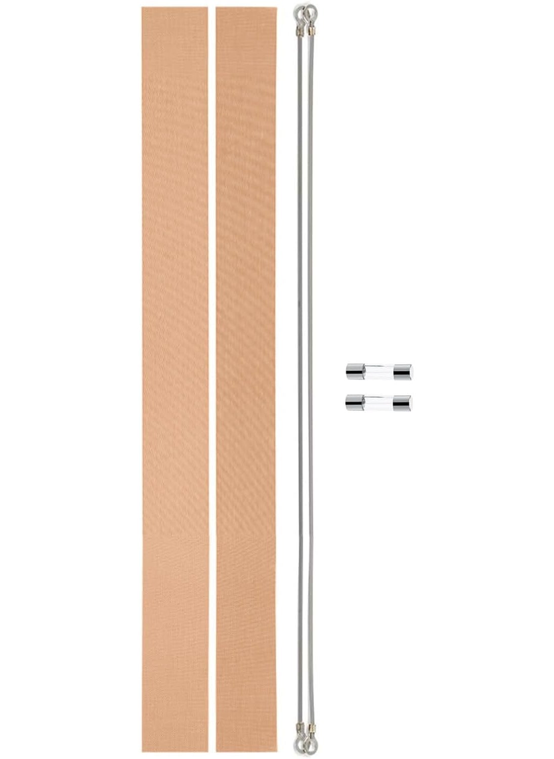 Lazybeee Lazybeee 2Pack 10inch Sealer Replacement Element Grip 250mmx2mm and Teflon Tapes Impulse Sealer Repair Kits for 10inch Heat Sealers Suitable For Most Hand Sealers  - Image 1