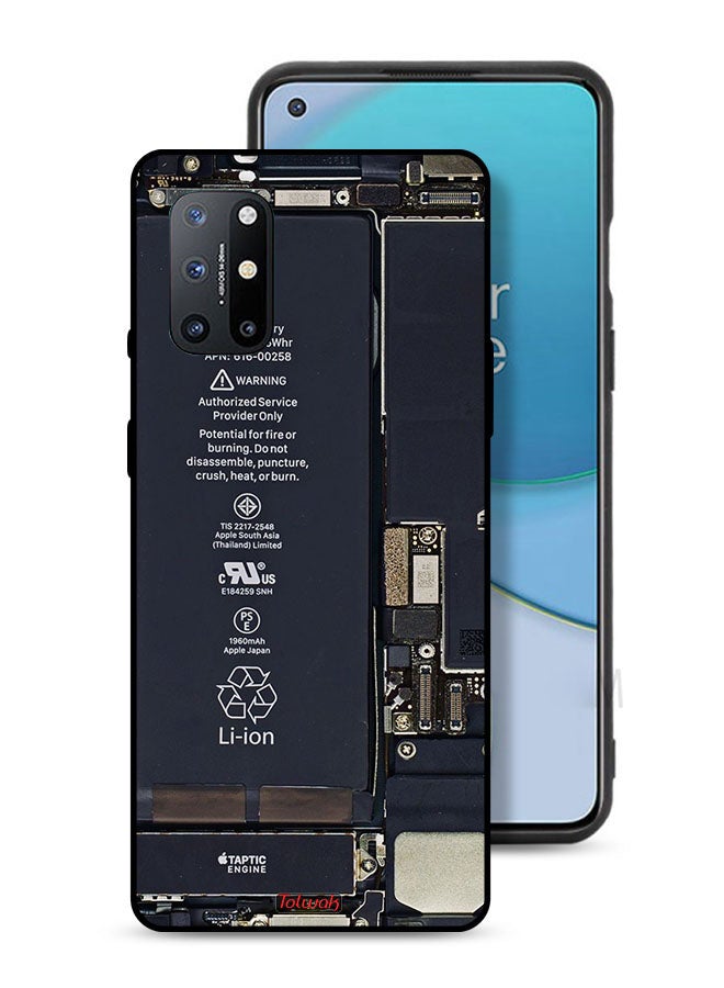 Tolwak OnePlus 8T 5G Protective Case Cover Phone Circuit Pattern - Image 1