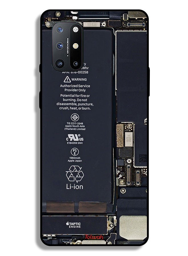 Tolwak OnePlus 8T 5G Protective Case Cover Phone Circuit Pattern - Image 2