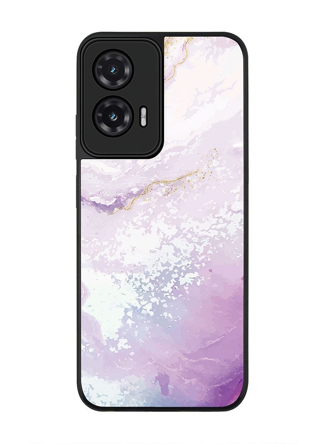 Stylizedd For Motorola Moto G35 Case,Slim fit Camera Protection, Shockproof Thin Phone cover  - Marble Print Marine