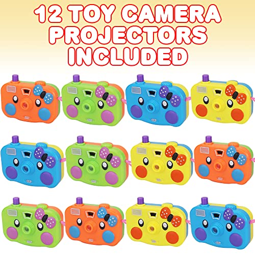 ArtCreativity 12Pcs Kids Toy Camera Projector with Images in Viewfinder Battery Operated Toddler Camera for Kids with Wild Animal Slides Kids Birthday Party Favor Safari Party Favors - Image 5