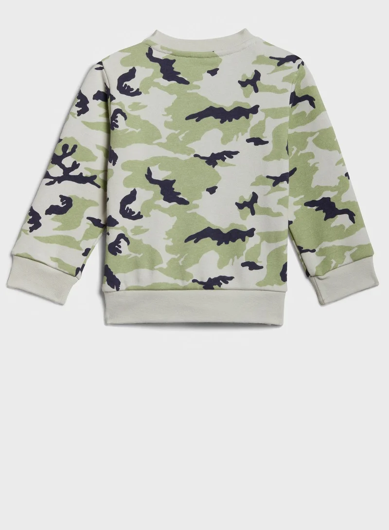 adidas Originals Infant Camo Crew Set